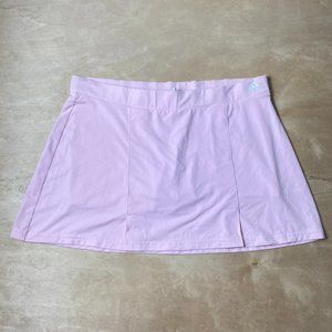 Adidas Climalite Light Pink Mini Tennis Skirt with Shorts Women's Large